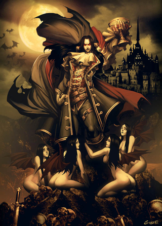 Illustration for article titled The Loveliness That Will Not Die: Sexy Vampire Pin-Up Art